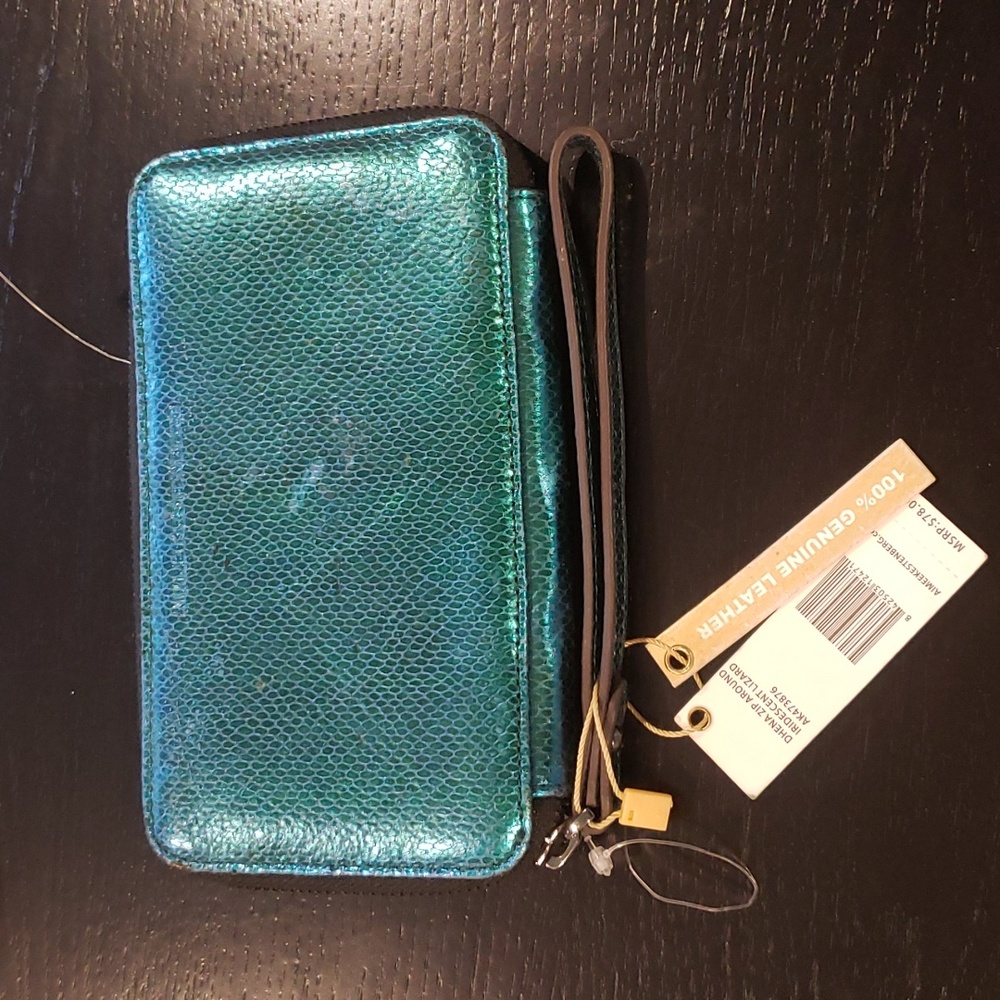 NWT! Aimee Kestenberg "Dhena" zip around wristlet